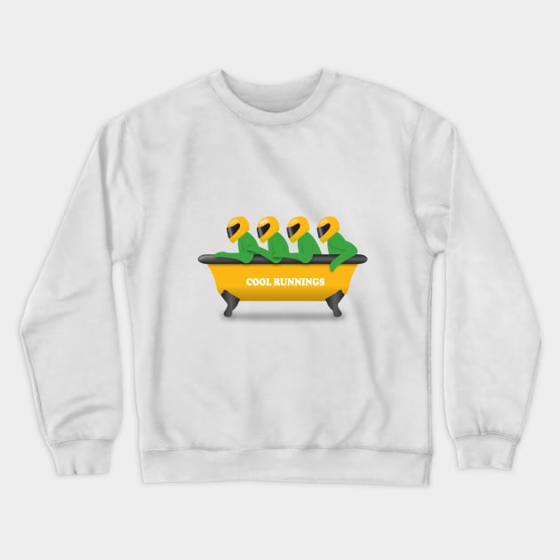 Cool Runnings Crewneck Sweatshirt by MoviePosterBoy